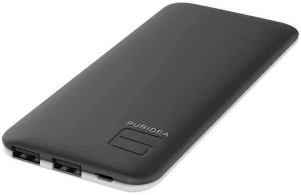 Универсальная мобильная батарея PURIDEA S4 6000mAh Li-Pol Rubber Black &amp; White [S4-Black White]